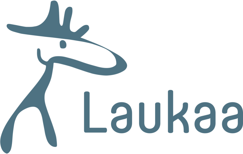 Laukaan logo.